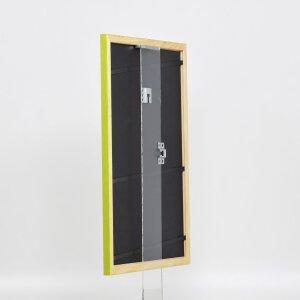 Effect wooden frame Profile 89 green 14,8x21 cm anti-reflective glass