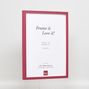 Effect wooden frame profile 35 red 14,8x21 cm normal glass + spacer