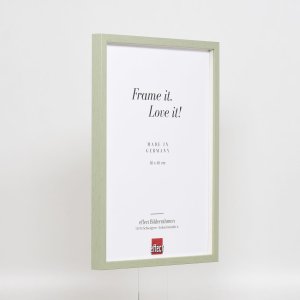 Effect wooden frame Profile 35 green 14.8x21 cm normal glass + spacer