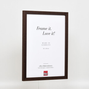 Effect wooden frame profile 33 wenge 14,8x21 cm acrylic glass