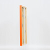 Wooden frame Top Cube 14,8x21 cm orange museum glass