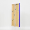 Wooden frame Top Cube 14,8x21 cm purple museum glass