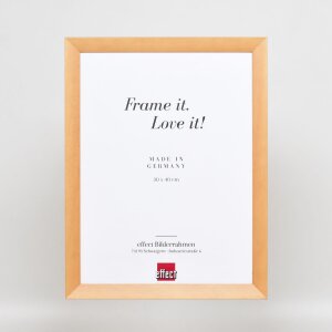 Effect Wooden Frame Top N birch 14,8x21 cm Museum glass