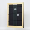 Effect solid wood frame Profile 30 black 14,8x21 cm Museum glass