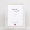 Effect Solid Wood Picture Frame 2240 white 14,8x21 cm Museum glass