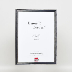 Effect Wooden Frame Profile 38 grey 15x20 cm Normal Glass