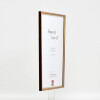 Effect wooden frame profile 23 light brown 15x20 cm Acrylic glass