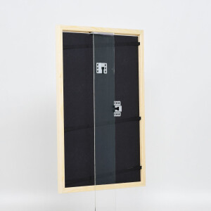 Effect Wooden Frame Profile 89 white 15x20 cm Normal Glass