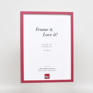 Effect wooden frame profile 35 red 15x20 cm normal glass + spacer