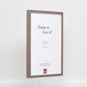 Effect wooden frame profile 35 brown 15x20 cm normal glass + spacer