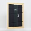 Effect solid wood frame Profile 30 white 15x20 cm Anti-reflective glass