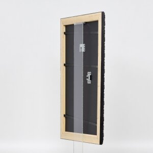 Effect wooden frame profile 94 black 15x20 cm normal glass