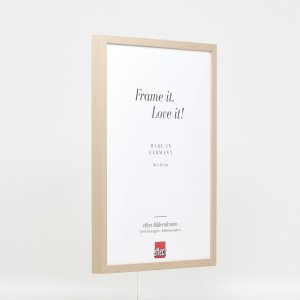 Effect wooden frame profile 35 light brown 18x24 cm normal glass