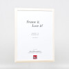 Effect Wooden Frame Profile 32 white 18x24 cm Normal Glass