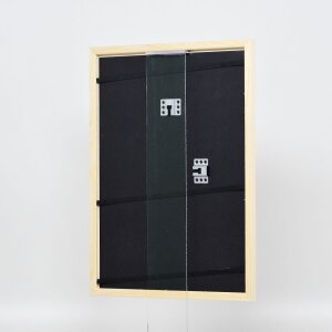 Effect Wooden Frame Profile 89 white 18x24 cm Normal Glass