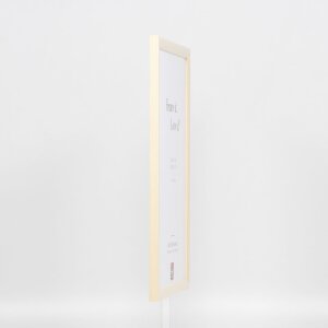 Effect Wooden Frame Profile 89 white 18x24 cm Normal Glass