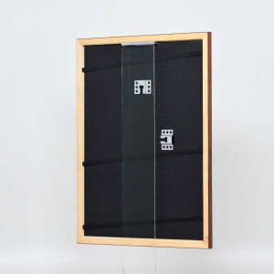 Effect Wooden Frame Profile 89 dark brown 18x24 cm Normal Glass