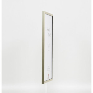 Effect solid wood frame profile 29 silver 18x24 cm Anti-reflective glass