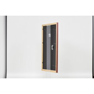 Effect Wooden Frame Profile 38 brown 18x24 cm Acrylic Glass