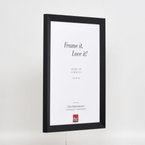 Effect Wooden Frame Top N black 18x24 cm Anti-reflective glass