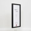 Effect wooden frame profile 35 black 18x24 cm normal glass + spacer