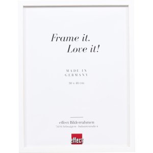 Effect wooden frame Profile 35 white 18x24 cm normal...