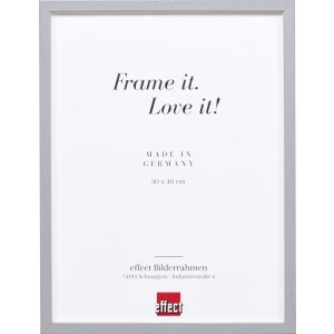 Effect wooden frame profile 35 light grey 18x24 cm normal...