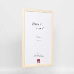 Effect wooden frame profile 89 white 18x24 cm acrylic glass