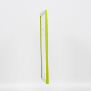 Effect wooden frame profile 89 green 18x24 cm acrylic glass