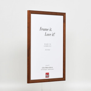 Effect wooden frame profile 89 dark brown 18x24 cm acrylic glass