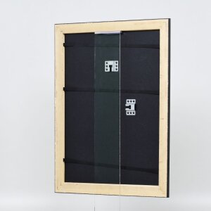 Effect wooden frame profile 94 black 18x24 cm normal glass