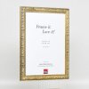 Effect wooden frame profile 94 gold 18x24 cm acrylic glass