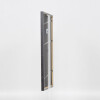 Effect solid wood frame Profile 25 grey 18x24 cm Museum glass