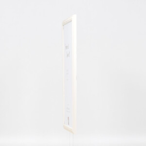 Effect Wooden Frame Profile 32 white 18x24 cm Museum Glass