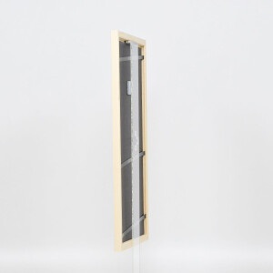 Effect Wooden Frame Profile 89 white 18x24 cm Museum Glass