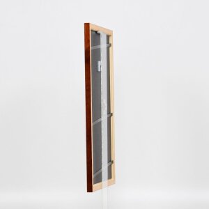 Effect Wooden Frame Profile 89 dark brown 18x24 cm Museum Glass