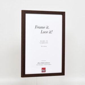 Effect wooden frame profile 33 wenge 18x24 cm museum glass