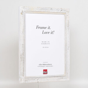 Effect Solid Wood Picture Frame 2240 white 18x24 cm Normal Glass