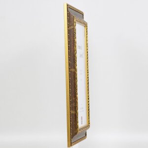 Effect Baroque Picture Frame Profile 31 brown 18x24 cm Museum glass