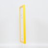 Wooden frame Top Cube 18x27 cm yellow acrylic glass