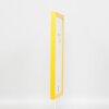 Wooden frame Top Cube 18x27 cm yellow acrylic glass