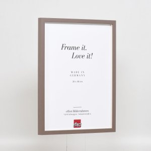 Effect wooden frame Profile 35 brown 18x27 cm normal glass + spacer