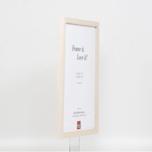 Effect Wooden Frame Profile 33 white 18x27 cm Acrylic Glass