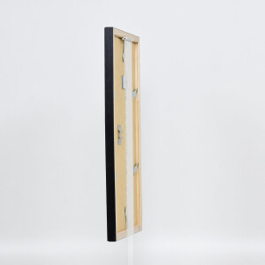 Effect wooden frame profile 2070 normal glass 18x27 cm black