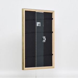 Effect wooden frame profile 2070 anti-reflective glass 18x27 cm gold