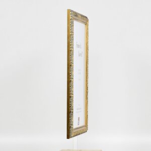 Effect wooden frame profile 94 gold 18x27 cm acrylic glass