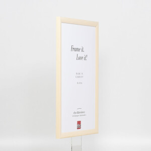 Effect Wooden Frame Profile 89 white 18x27 cm Museum Glass