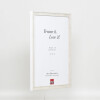 Effect Wooden Frame Profile 2070 Museum Glass 18x27 cm white