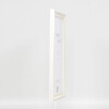 Effect Wooden Baroque Frame Profile 37 white 18x27 cm Museum Glass