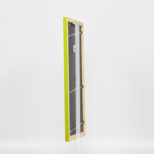 Effect wooden frame profile 89 green 18x32 cm acrylic glass